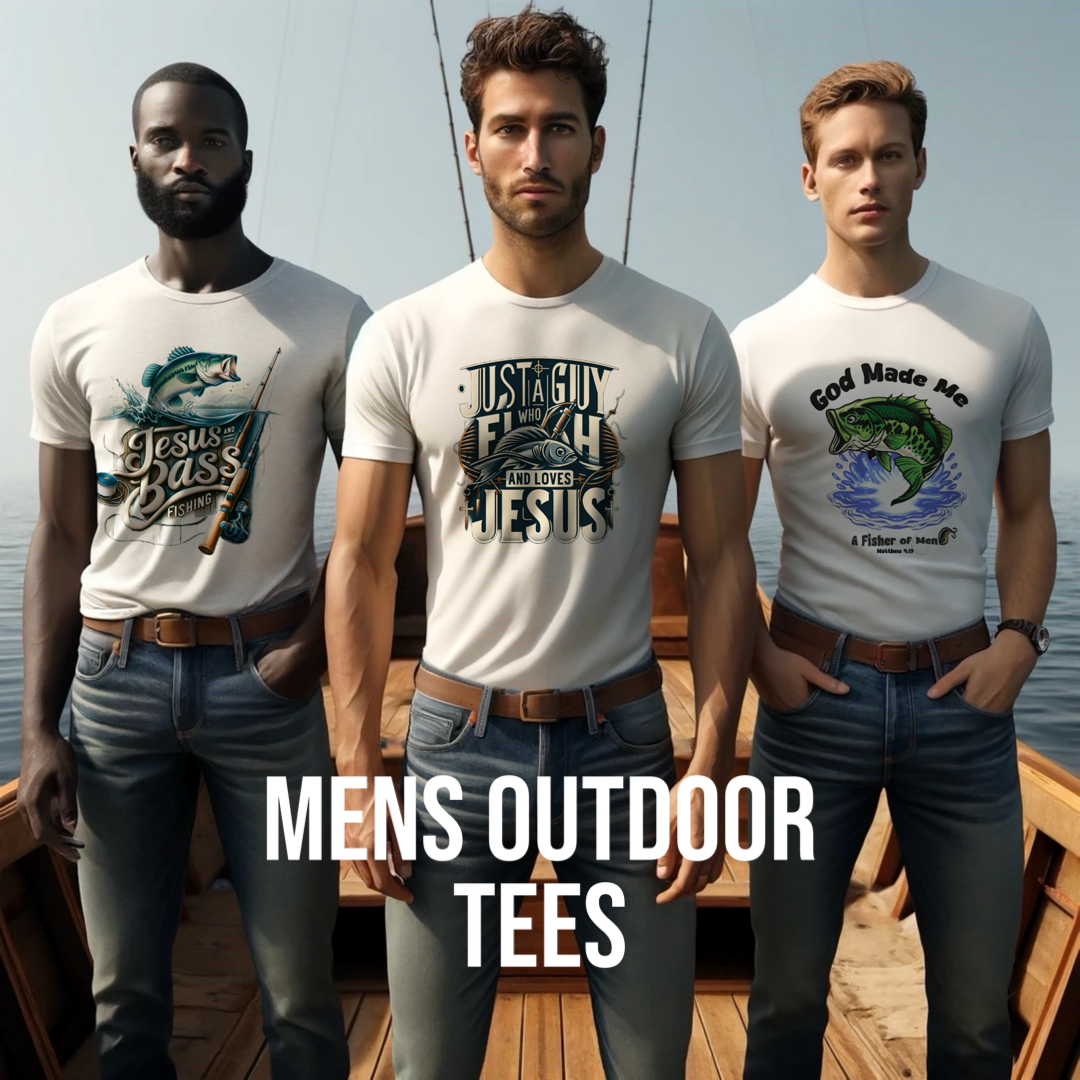 Christian Outdoor Apparel for Men - Faith-Based Tees & Hoodies | I Love Your Faith Co.