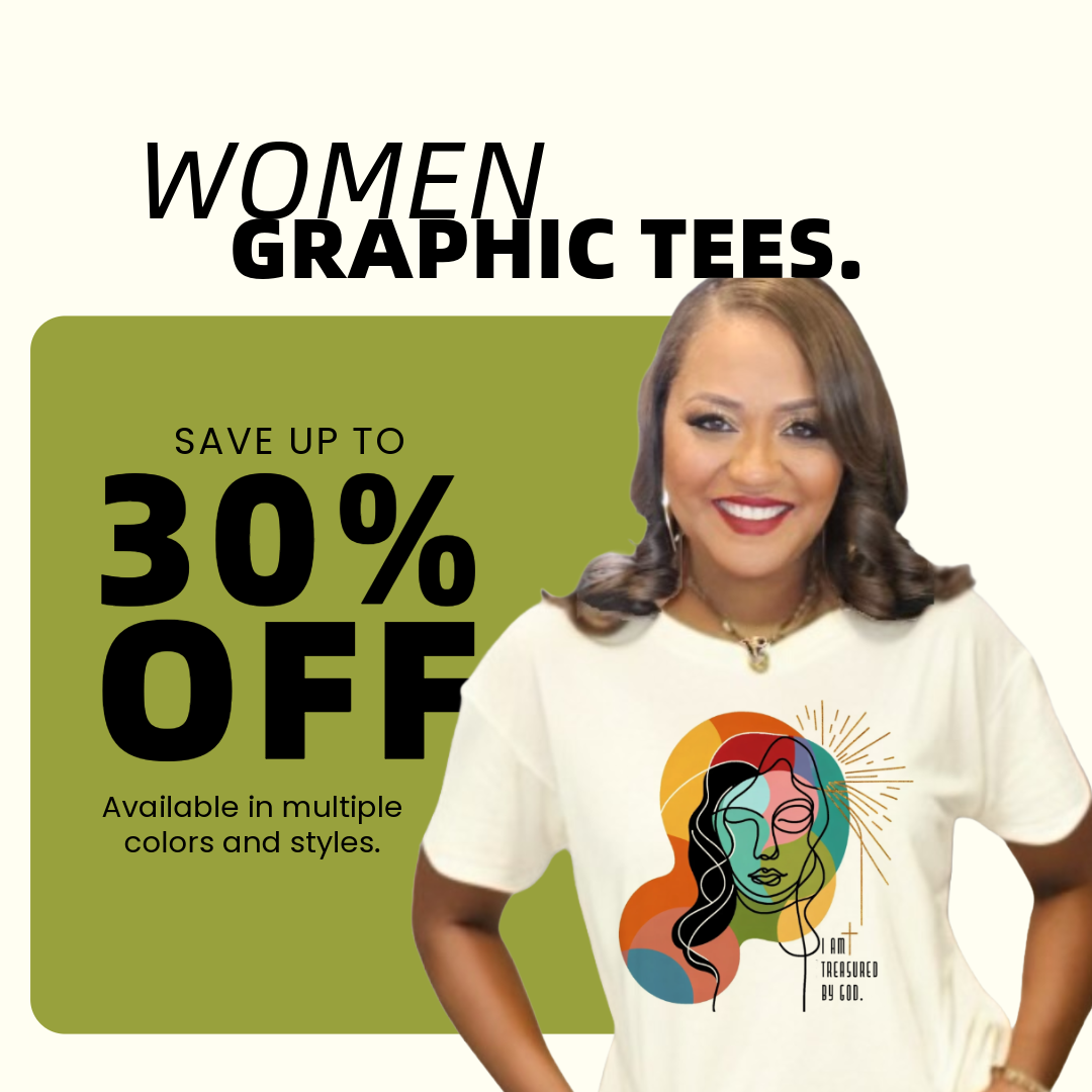 Christian Graphic Tees for Women - Faith-Inspired T-Shirts | I Love Your Faith Co.