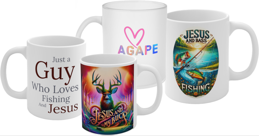 Christian Coffee Mugs and Drinkware | I Love Your Faith Co.