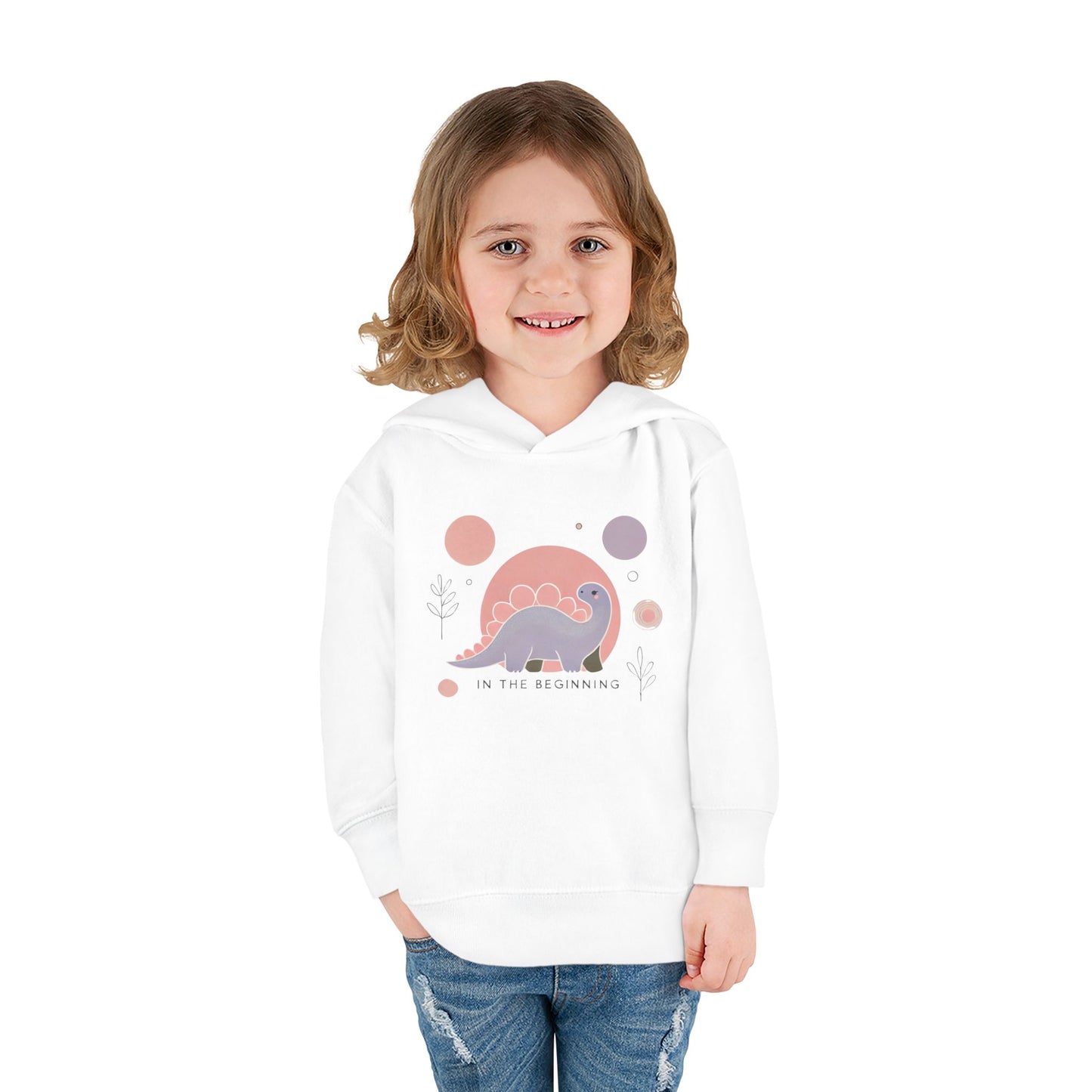 2T-6T Toddler Girls In The Beginning Pullover Fleece Hoodie