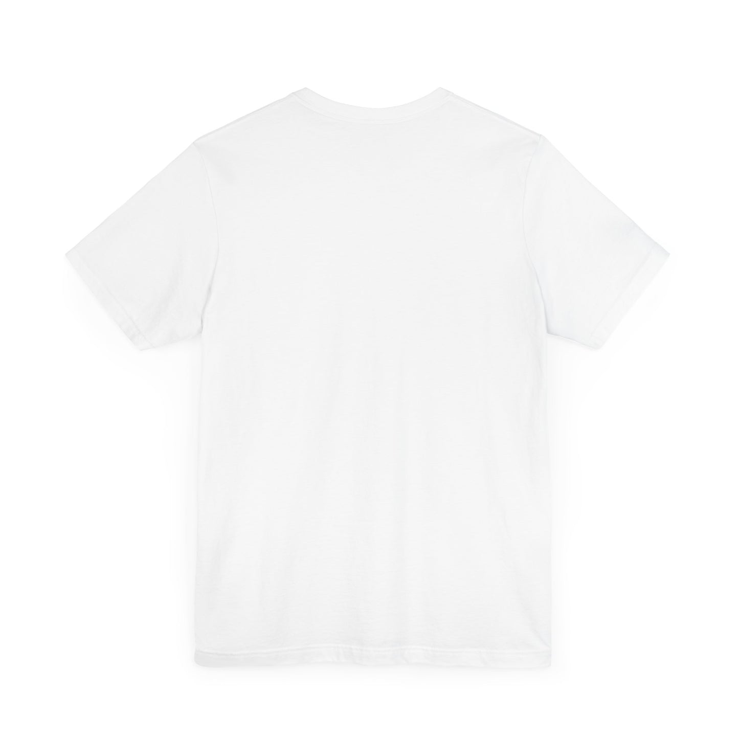 White Jersey Short Sleeve Tee for Women, Cotton, White - I Love Your Faith Co.