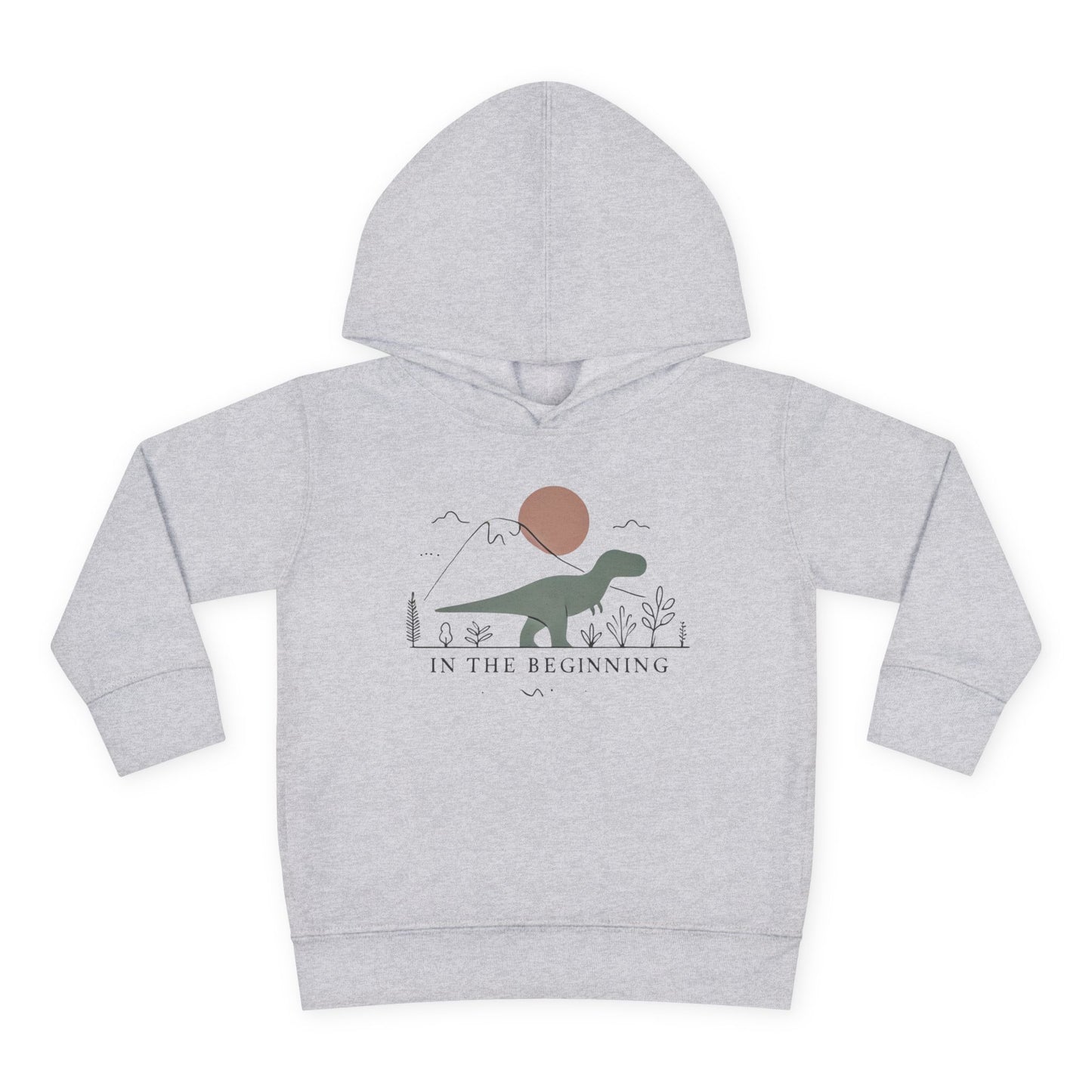 2T-6T Boys Toddler In The Beginning Pullover Fleece Hoodie