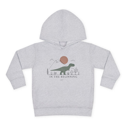 2T-6T Boys Toddler In The Beginning Pullover Fleece Hoodie