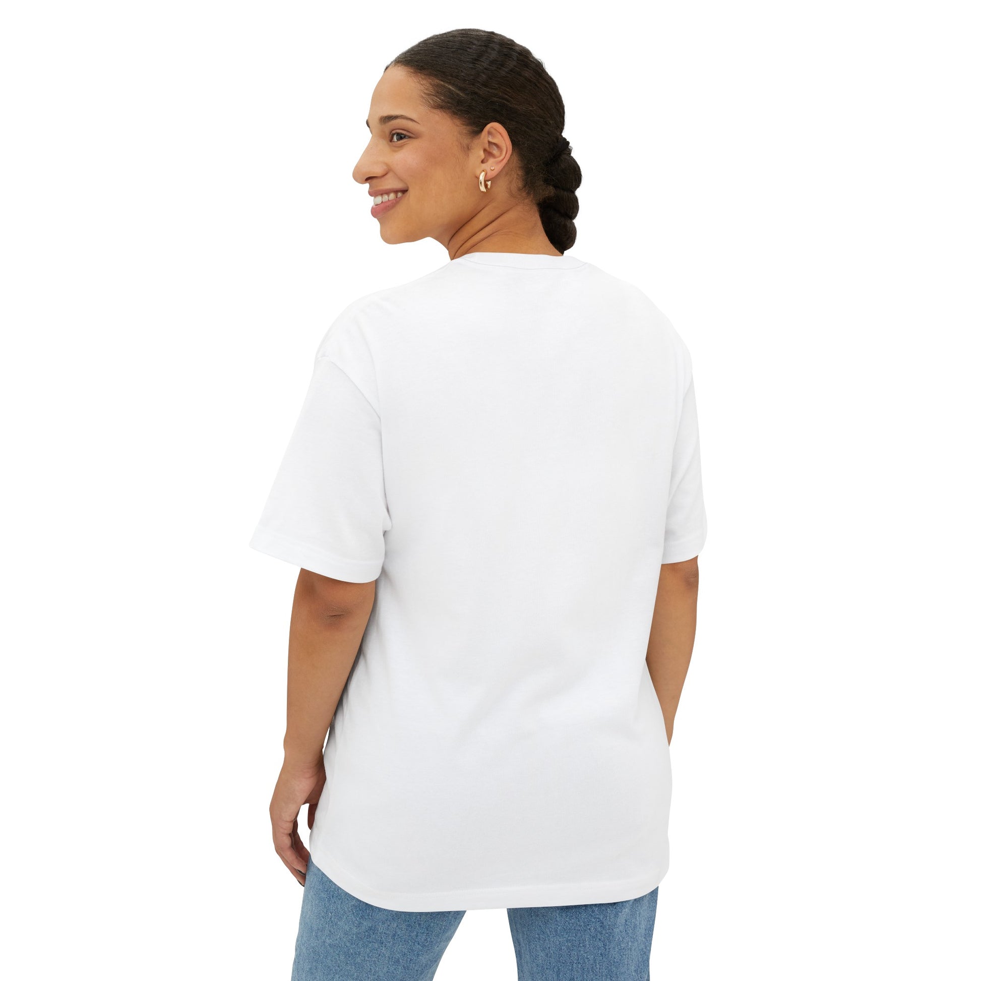 Strength and Honour  Women’s Oversized T-Shirt, Crew Neck-White - I Love Your Faith Co.