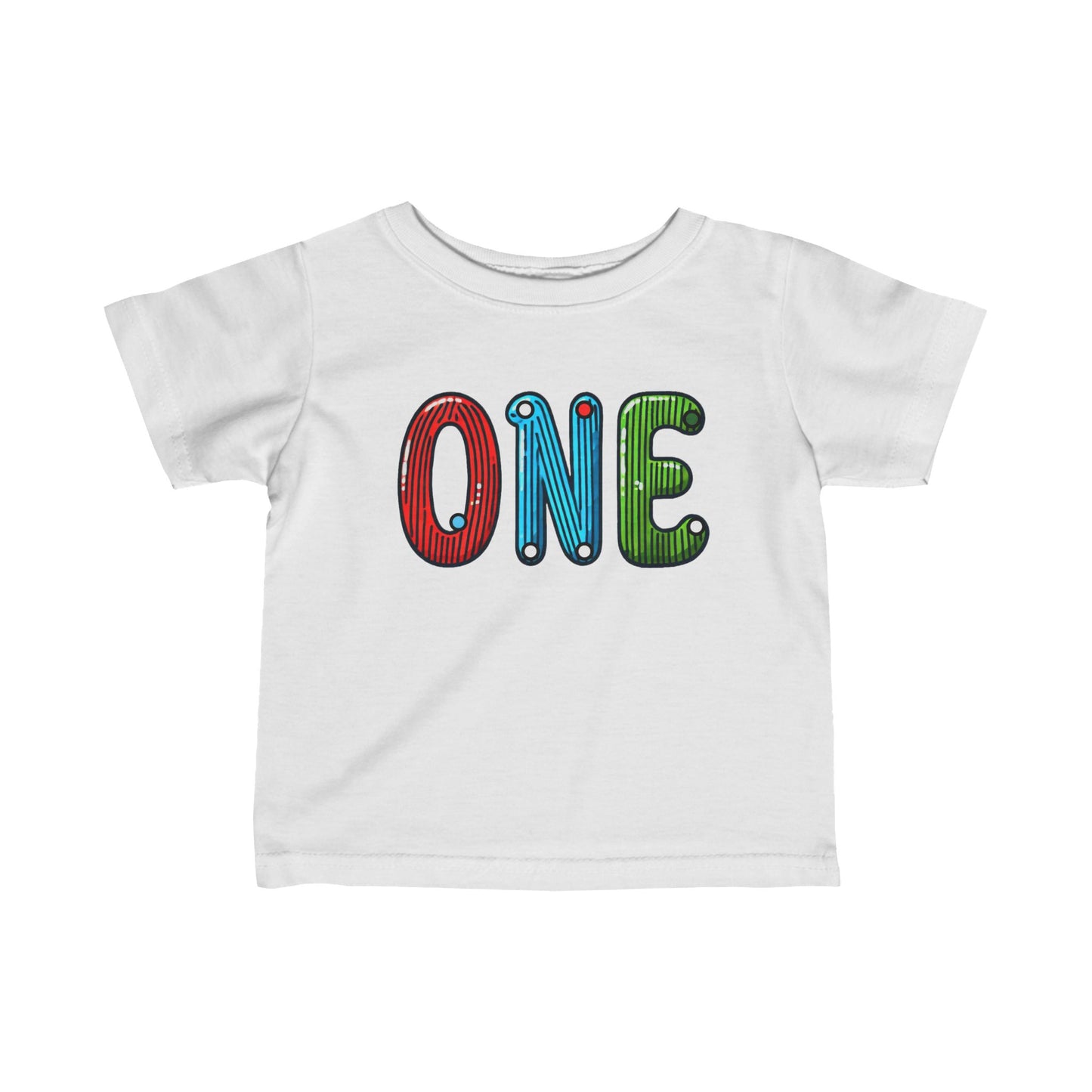 6M-24M One Year Birthday Baby-Toddler, Children, T-Shirt