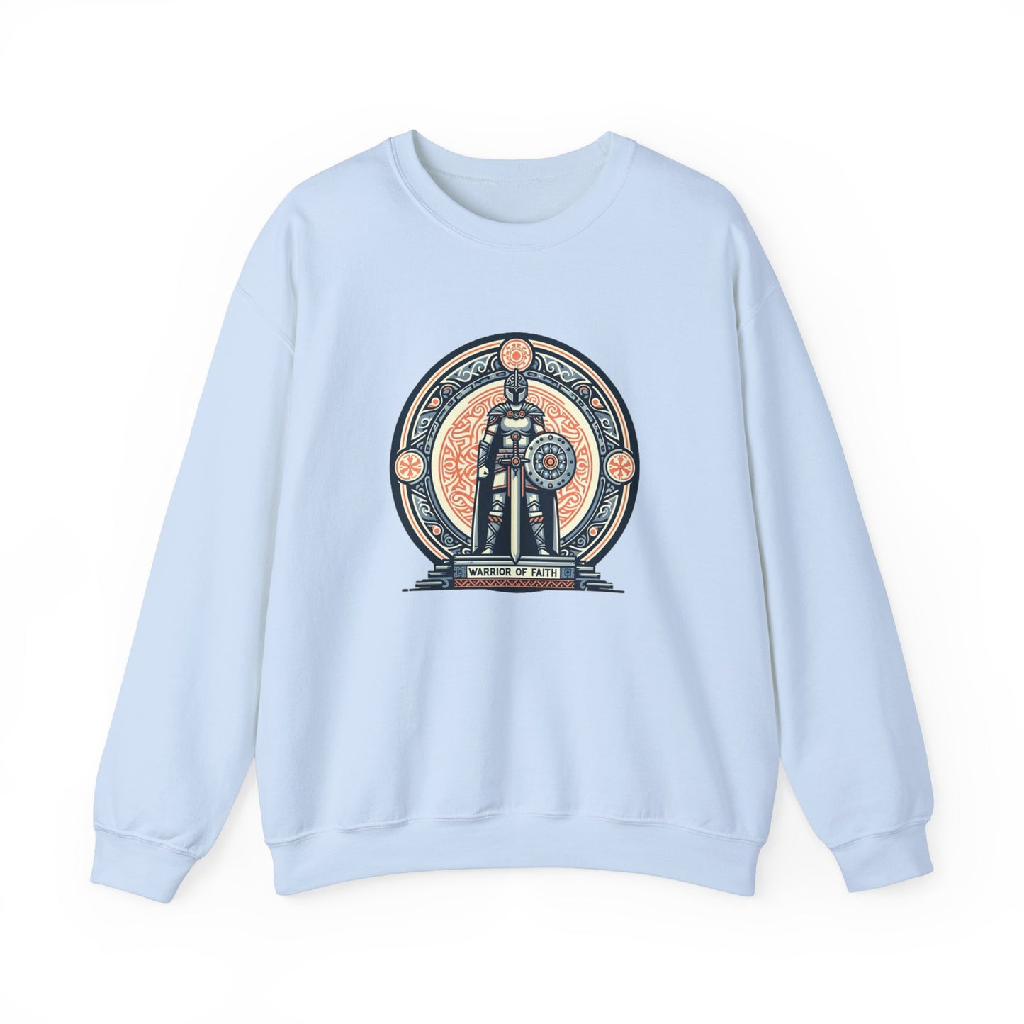 Unisex Warrior of Faith Sweatshirt – Inspirational Armor of God Pullover