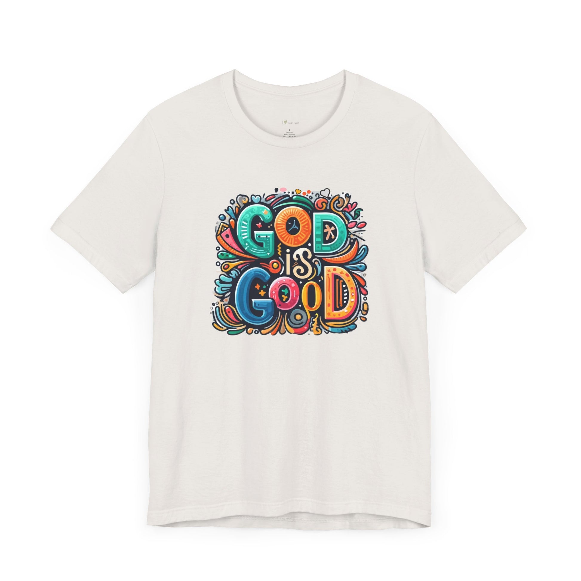 God is Good, Women’s Jersey Short Sleeve Tee - I Love Your Faith Co.