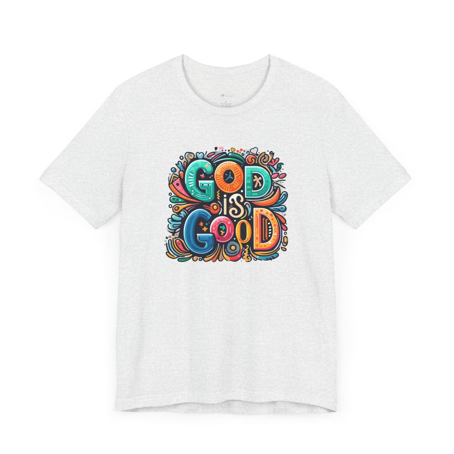 God is Good, Women’s Jersey Short Sleeve Tee - I Love Your Faith Co.