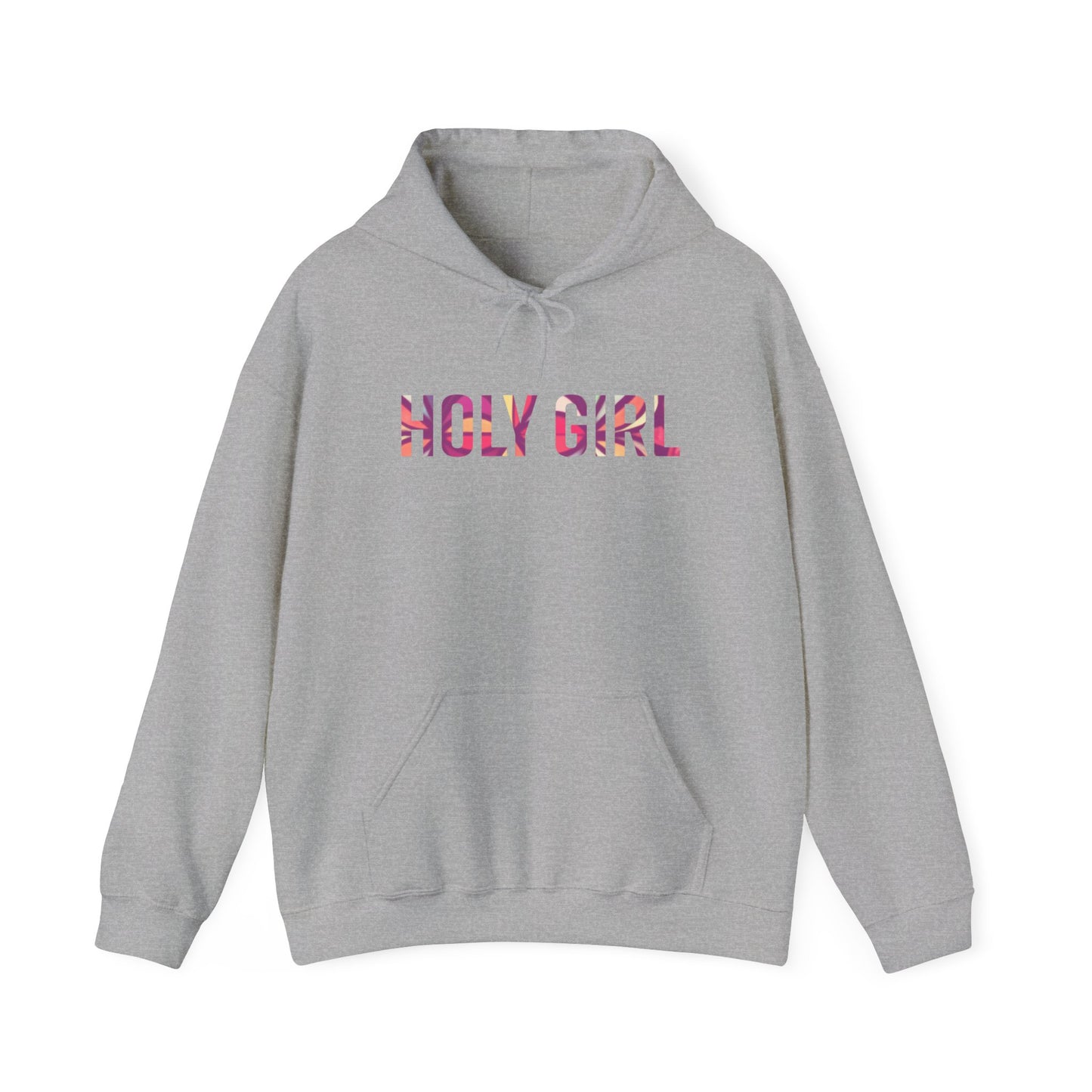 Holy Girl Hoodie – Faith-Inspired Cozy Pullover for Women