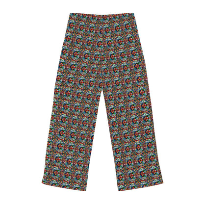 Women's Colorful Patterned Drawstring Pajama Pants Colorful Pattern - I Love Your Faith Co.