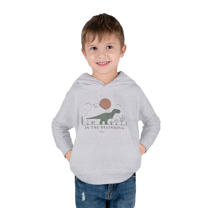 2T-6T Boys Toddler In The Beginning Pullover Fleece Hoodie