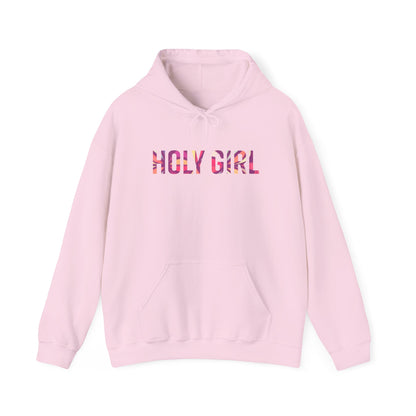 Holy Girl Hoodie – Faith-Inspired Cozy Pullover for Women