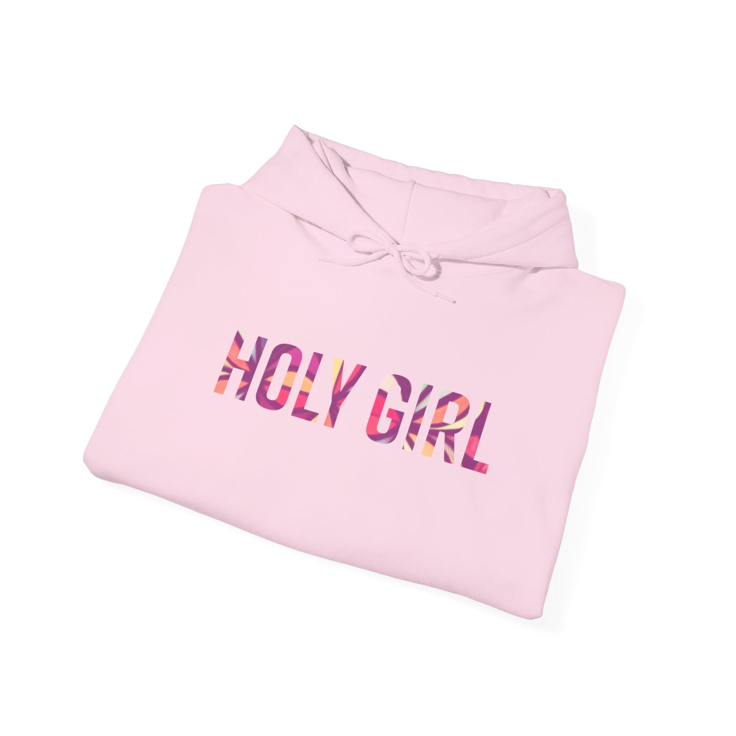 Holy Girl Hoodie – Faith-Inspired Cozy Pullover for Women