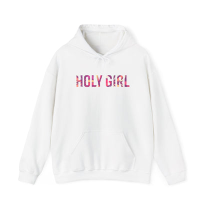 Holy Girl Hoodie – Faith-Inspired Cozy Pullover for Women