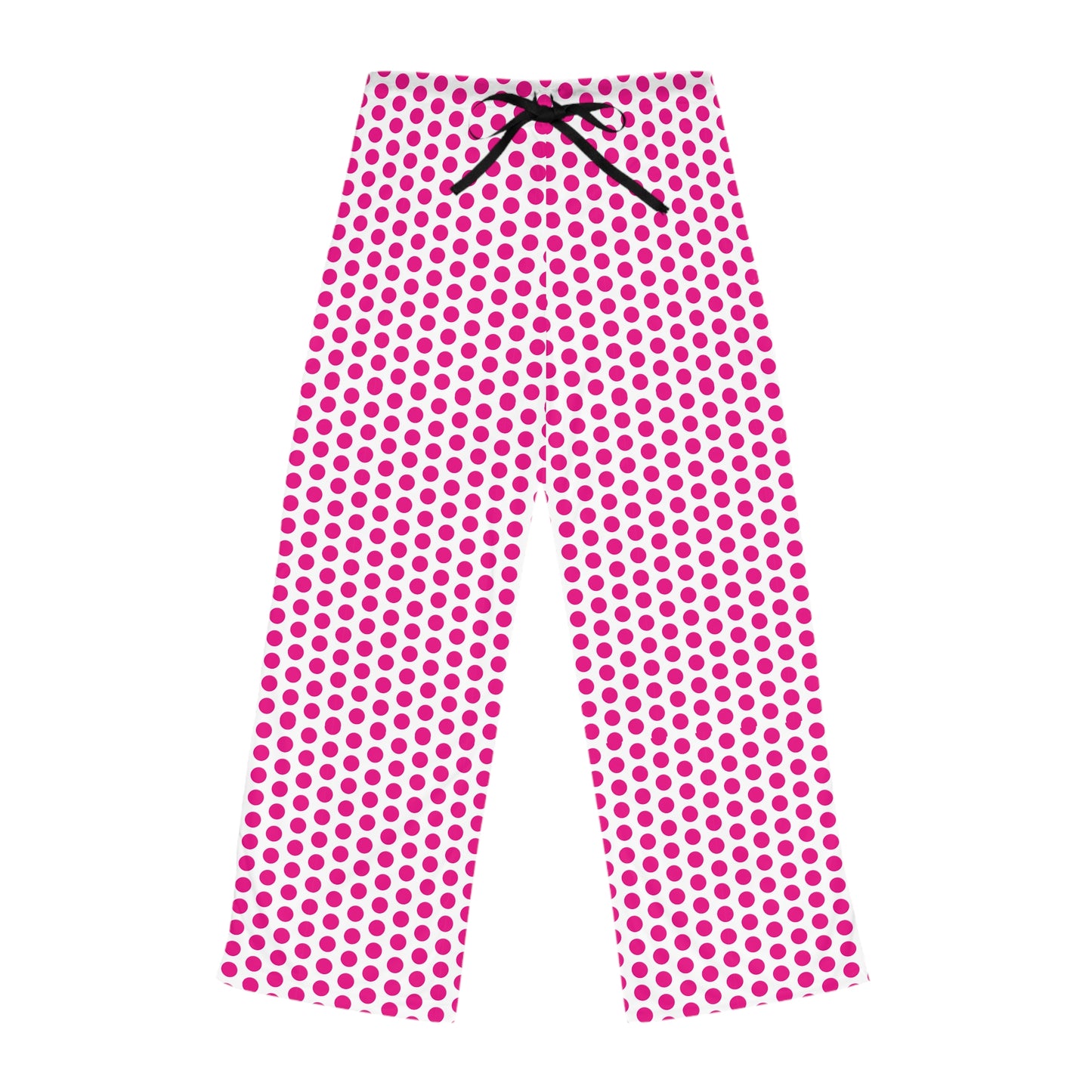 Women’s Pink Dots Drawstring Pajama Pants - I Love Your Faith Co.