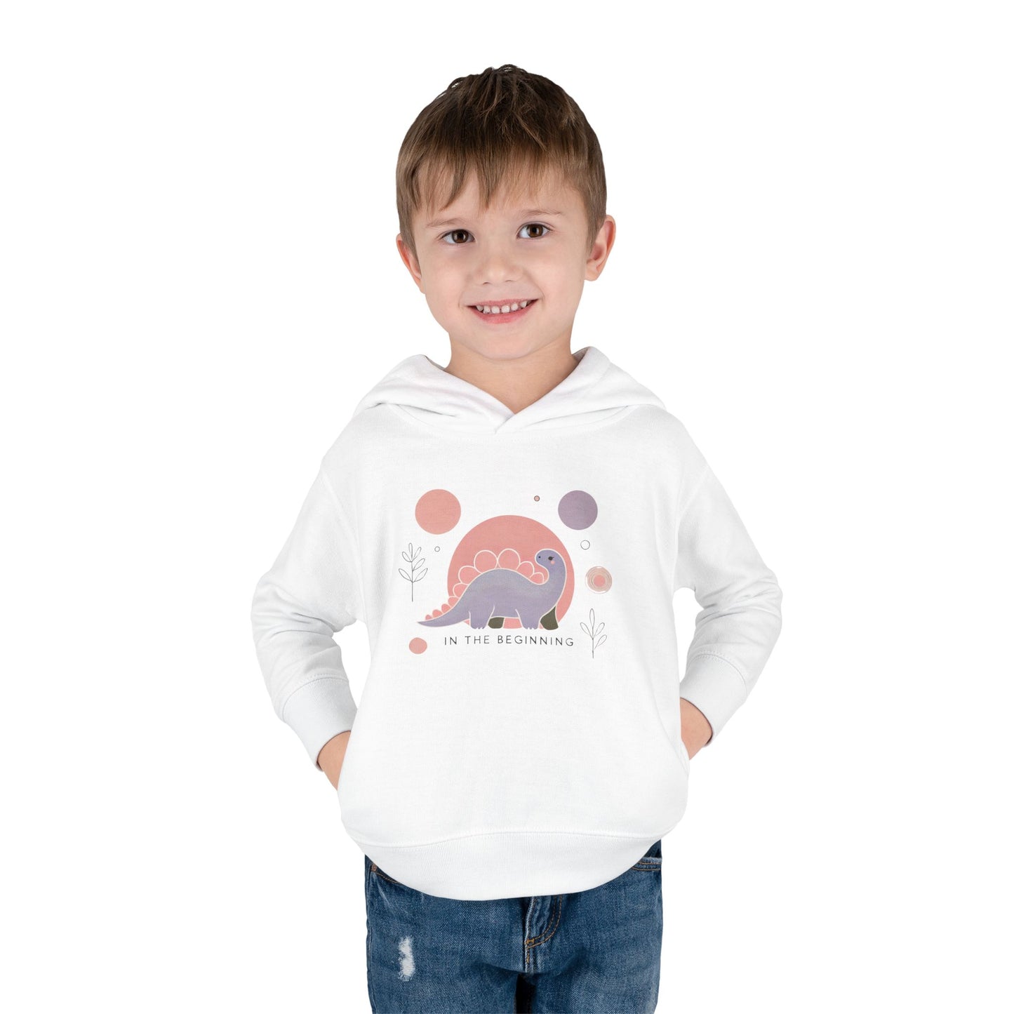 2T-6T Toddler Girls In The Beginning Pullover Fleece Hoodie