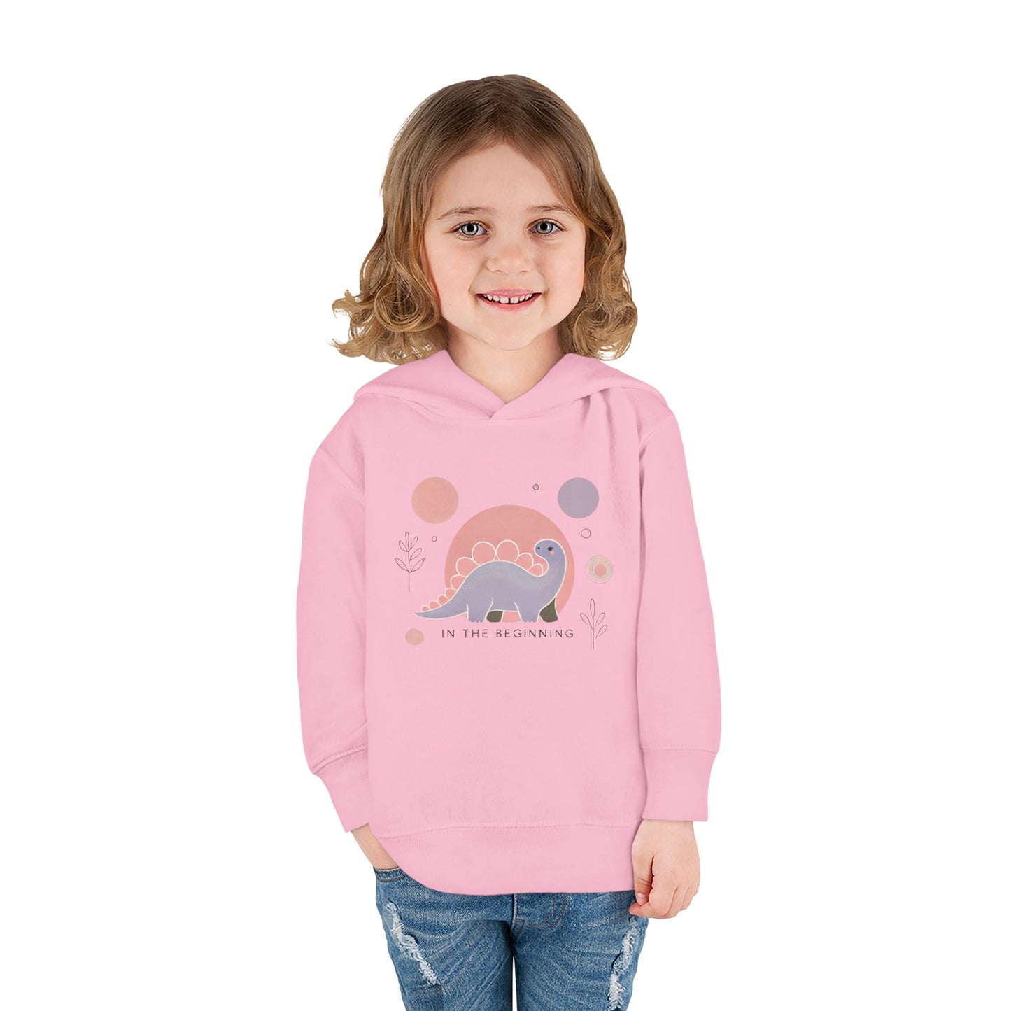 2T-6T Toddler Girls In The Beginning Pullover Fleece Hoodie