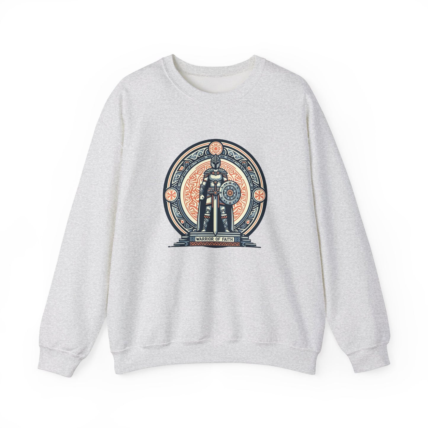 Unisex Warrior of Faith Sweatshirt – Inspirational Armor of God Pullover