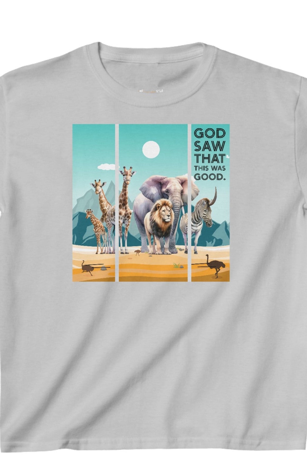 Boys God Saw This Was Good,  Jersey Tee - I Love Your Faith Co.