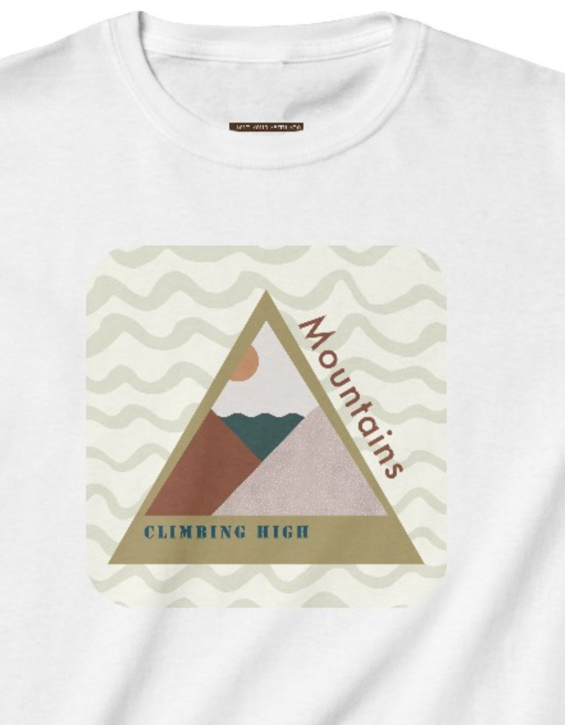 Climbing High Mountains Boys Cotton Tee - I Love Your Faith Co.